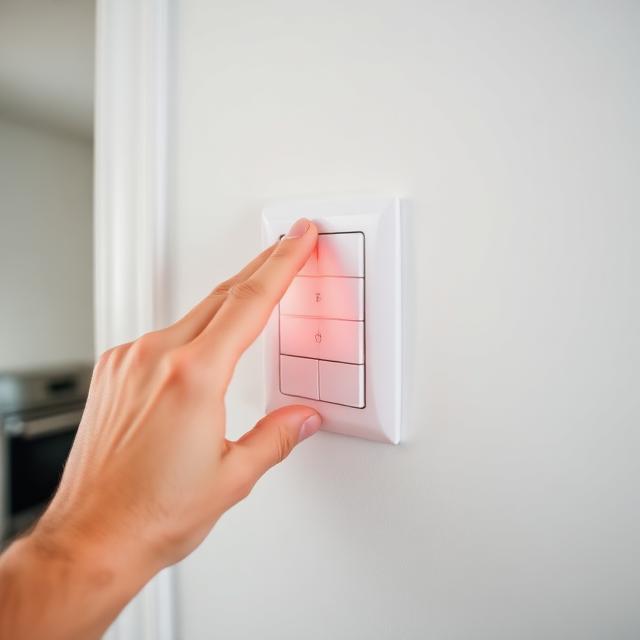 Substituição de interruptores elétricos modernos